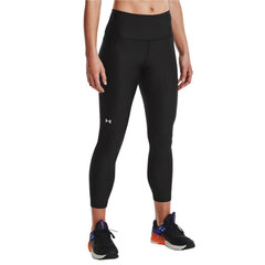 Sportinės tamprės moterims Under Armor HeatGear No Slip Waistband Ankle Leggings W 1365335001, juodos kaina ir informacija | Sportinė apranga moterims | pigu.lt