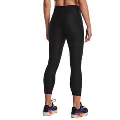 Sportinės tamprės moterims Under Armor HeatGear No Slip Waistband Ankle Leggings W 1365335001, juodos цена и информация | Спортивная одежда женская | pigu.lt