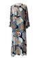 Moteriška suknelė su dideliu gėlių raštu Juice Firenze K5065.468-5 kaina ir informacija | Suknelės | pigu.lt