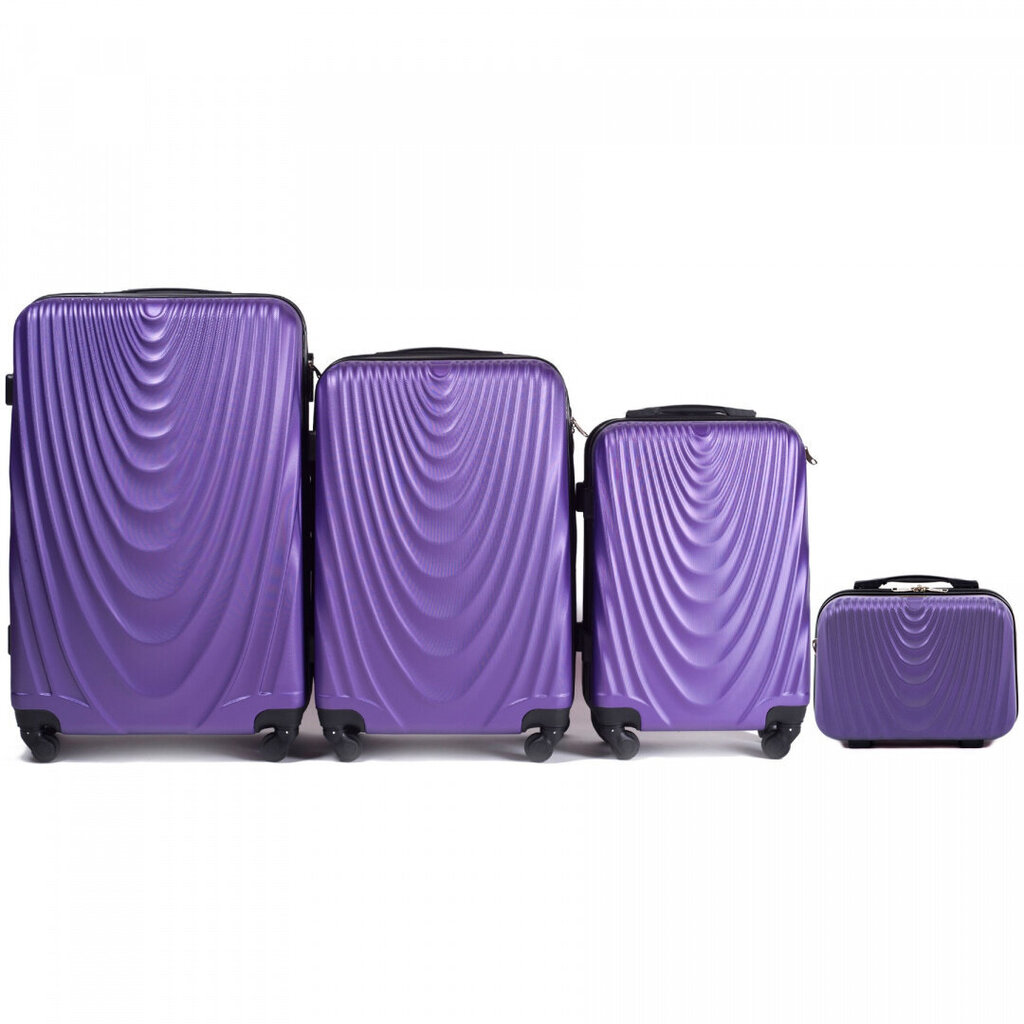 Tamsiai violetinė kelioninė kosmetinė Wings 304XXS kaina ir informacija | Lagaminai, kelioniniai krepšiai | pigu.lt