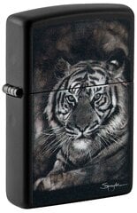 Зажигалка Zippo 49763 Tiger design цена и информация | Зажигалки и аксессуары | pigu.lt