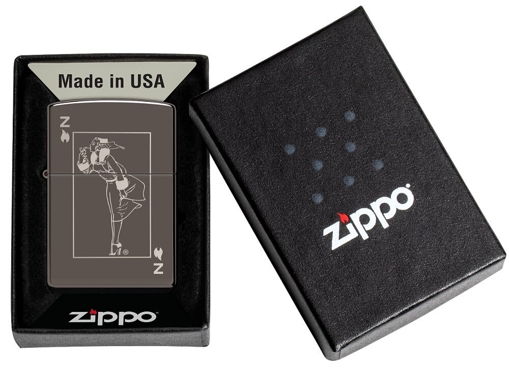 Žiebtuvėlis Zippo 49797 Windy Design цена и информация | Žiebtuvėliai ir priedai | pigu.lt