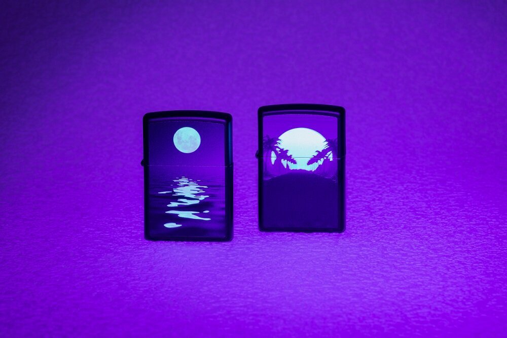 Žiebtuvėlis Zippo 49810 Full Moon Design цена и информация | Žiebtuvėliai ir priedai | pigu.lt