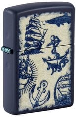 Žiebtuvėlis Zippo 49774 Nautical Design kaina ir informacija | Žiebtuvėliai ir priedai | pigu.lt