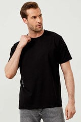 Marškinėliai Xint 501887SIYAH kaina ir informacija | Vyriški marškinėliai | pigu.lt