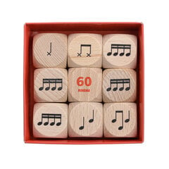 Игра для изучения ритма Rohema Groove Cubes Box цена и информация | Перкуссии | pigu.lt