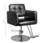 Profesionali kirpyklos kėdė su pakoja Hair System 90-1, juoda kaina ir informacija | Baldai grožio salonams | pigu.lt