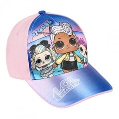 Kepurė mergaitems L.O.L. 15380, rožinės spalvos цена и информация | Шапки, перчатки, шарфы для девочек | pigu.lt