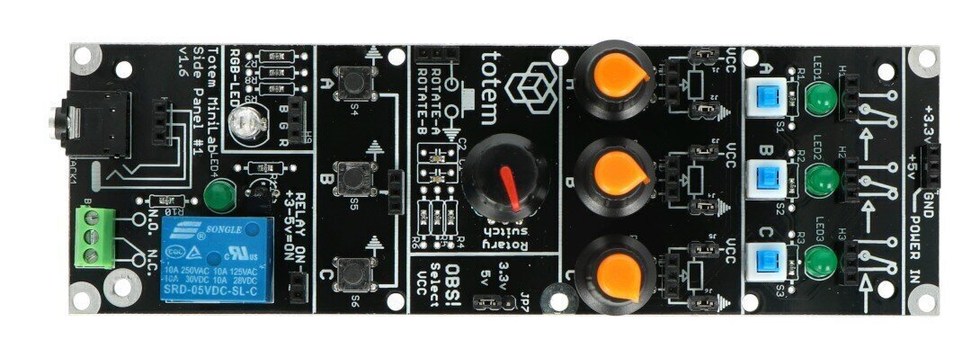 Totem Mini Lab TotemMaker TE-SP01-B kaina ir informacija | Atviro kodo elektronika | pigu.lt