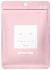 Vienkartinių veido kaukių rinkinys LuLuLun Pure Balance Mask 7 Pack, 7 vnt. цена и информация | Маски для лица, патчи для глаз | pigu.lt