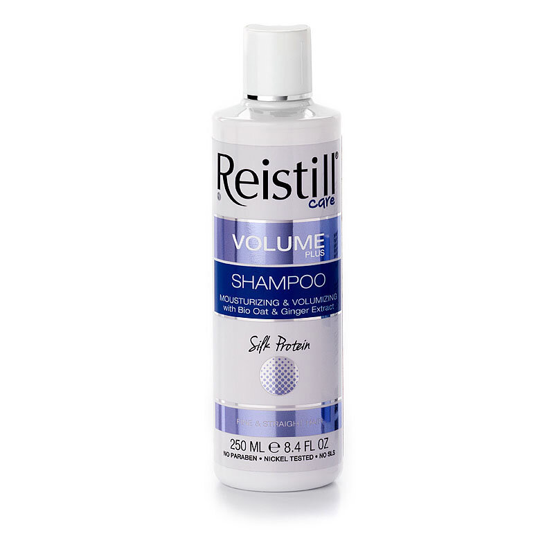 Drėkinantis šampūnas ploniems plaukams suteikiantis apimtį Reistill Volume Plus, 250 ml kaina ir informacija | Šampūnai | pigu.lt