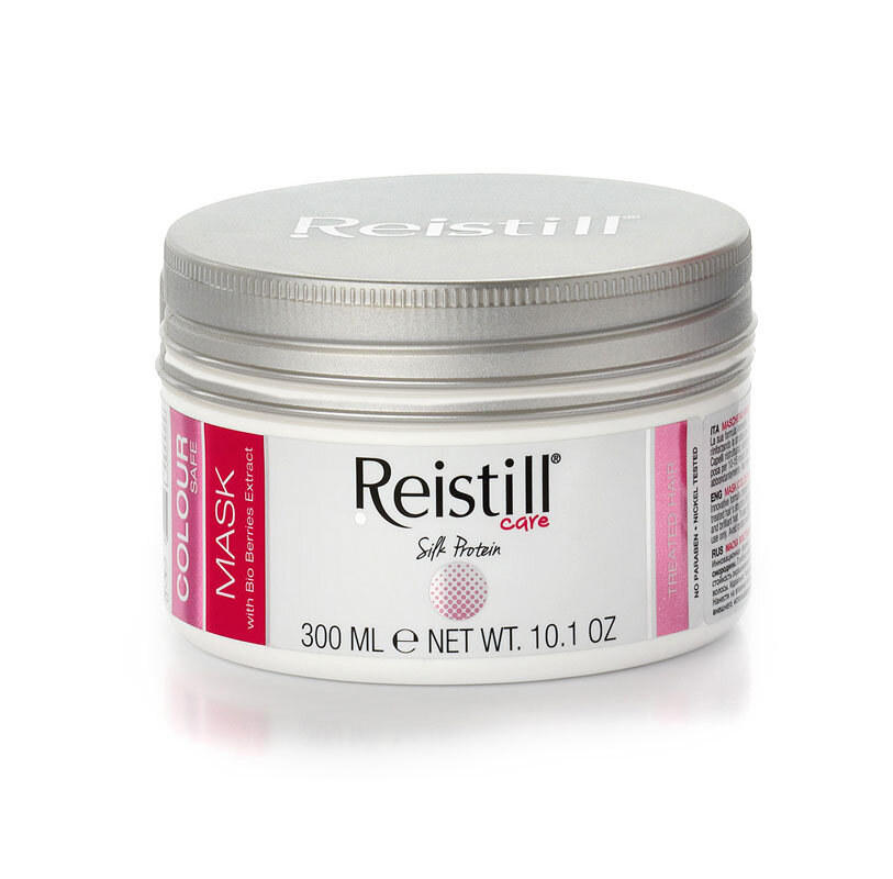Kaukė dažytiems plaukams Reistill Colour Safe, 300 ml цена и информация | Priemonės plaukų stiprinimui | pigu.lt