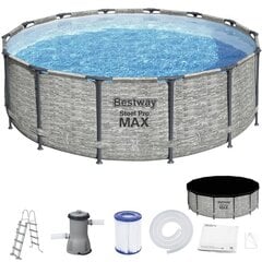 Karkasinis baseinas Bestway 10in1, 5619D 427x122 be filtro цена и информация | Бассейны | pigu.lt