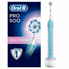 ORAL-B Braun PRO 500 Sensi UltraThin elektriskā zobu birste цена и информация | Электрические зубные щетки | pigu.lt