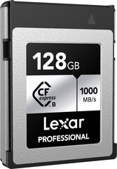 Lexar CFexpress Pro 128GB kaina ir informacija | Atminties kortelės fotoaparatams, kameroms | pigu.lt