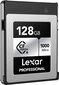 Lexar CFexpress Pro 128GB kaina ir informacija | Atminties kortelės fotoaparatams, kameroms | pigu.lt