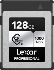 Lexar CFexpress Pro 128GB цена и информация | Карты памяти для фотоаппаратов, камер | pigu.lt