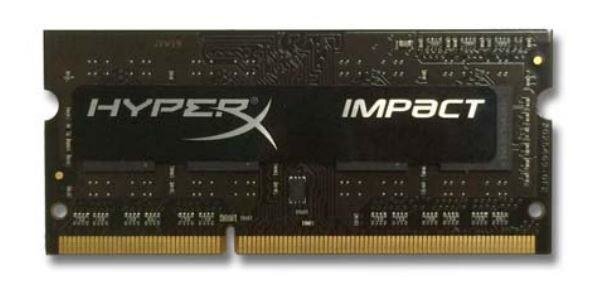 Kingston 4GB 1600MHz DDR3L CL9 SODIMM 1.35V HyperX Impact Black Series цена и информация | Operatyvioji atmintis (RAM) | pigu.lt