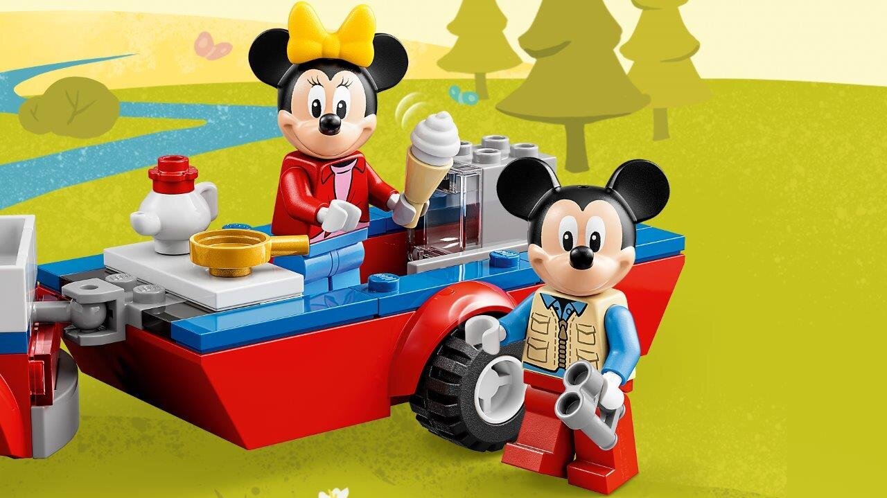 10777 LEGO® | Disney Mickey and Friends Peliuko Mikio ir Pelytės Minės išvyka kaina ir informacija | Konstruktoriai ir kaladėlės | pigu.lt