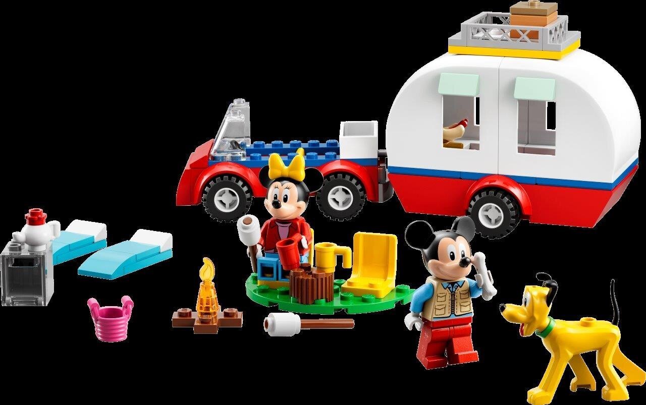 10777 LEGO® | Disney Mickey and Friends Peliuko Mikio ir Pelytės Minės išvyka kaina ir informacija | Konstruktoriai ir kaladėlės | pigu.lt