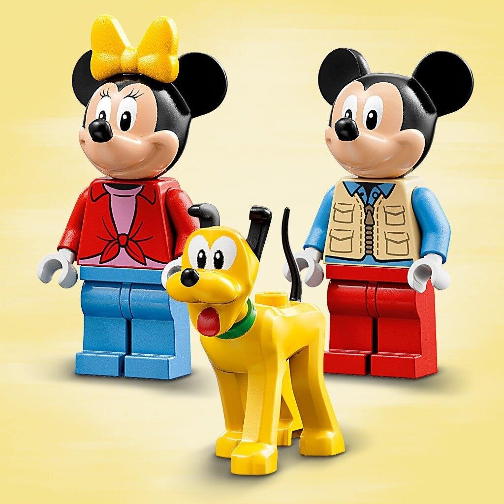 10777 LEGO® | Disney Mickey and Friends Peliuko Mikio ir Pelytės Minės išvyka цена и информация | Konstruktoriai ir kaladėlės | pigu.lt