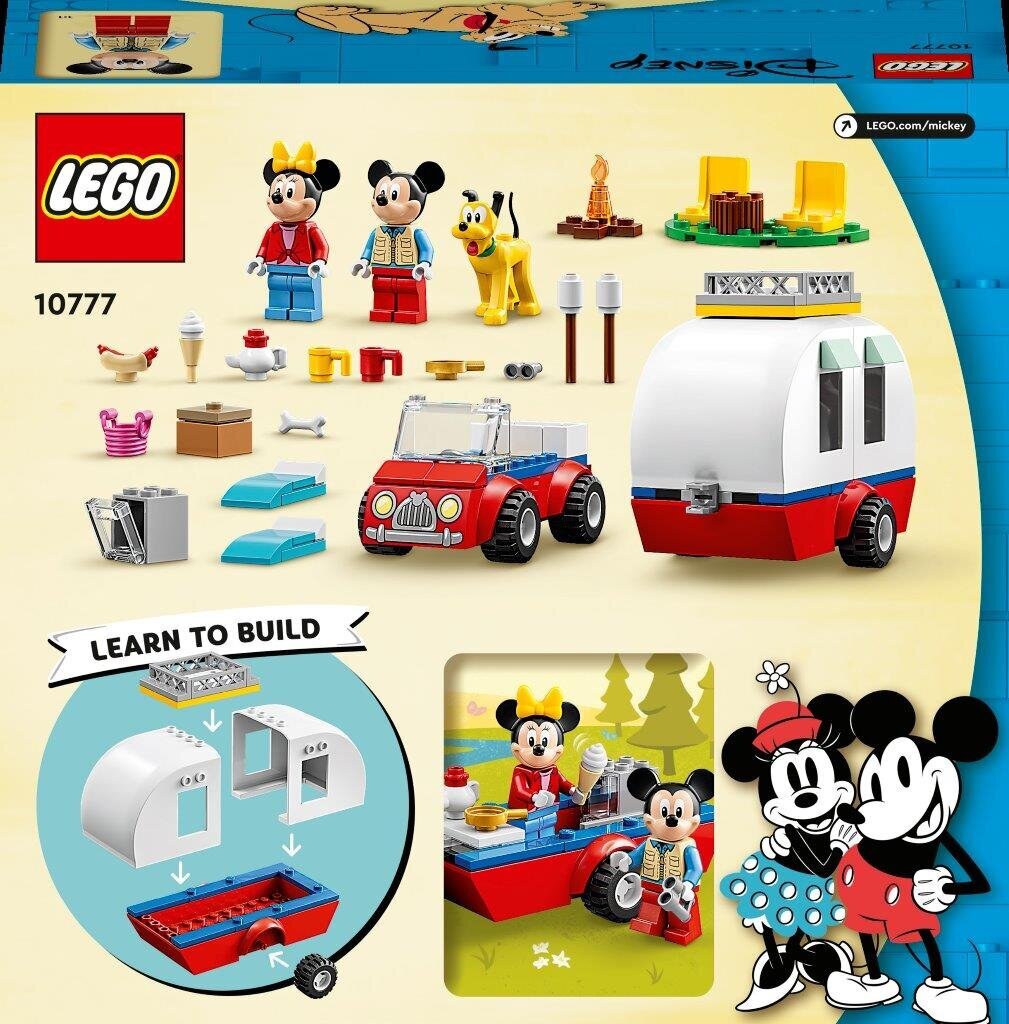 10777 LEGO® | Disney Mickey and Friends Peliuko Mikio ir Pelytės Minės išvyka kaina ir informacija | Konstruktoriai ir kaladėlės | pigu.lt