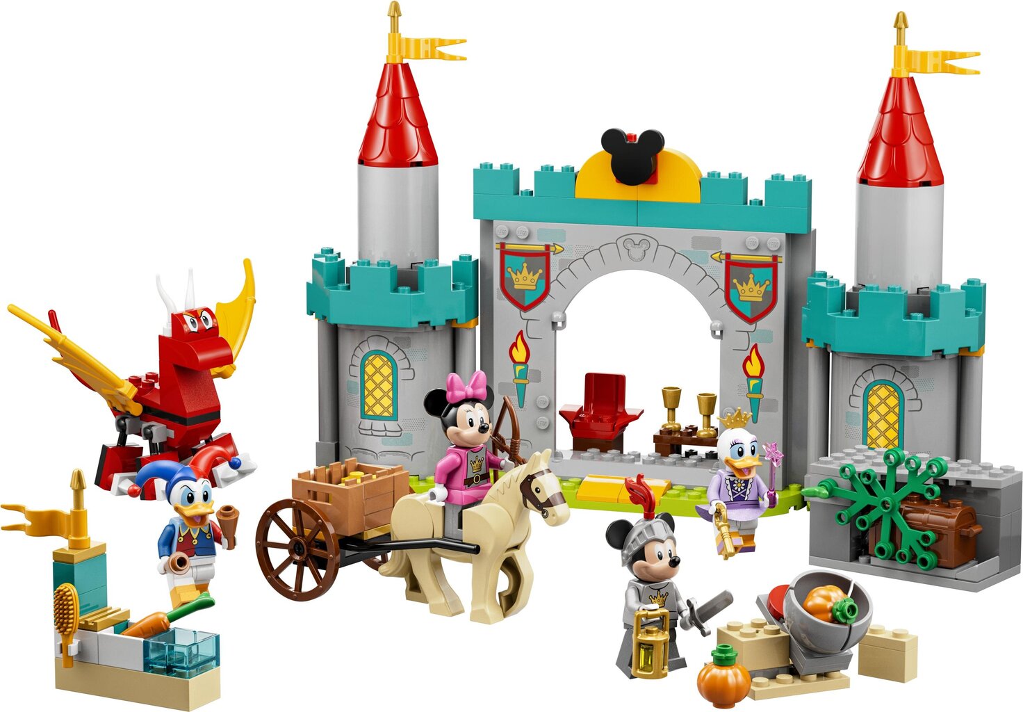 10780 LEGO® | Disney Mickey and Friends Микки и друзья Защитники замка цена  | pigu.lt