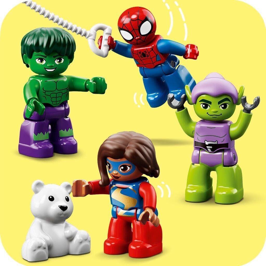 10963 LEGO® DUPLO Marvel Spider-Man Žmogus voras ir draugai: atrakcionų nuotykiai цена и информация | Konstruktoriai ir kaladėlės | pigu.lt