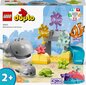 10972 LEGO® DUPLO Laukiniai vandenyno gyvūnai цена и информация | Konstruktoriai ir kaladėlės | pigu.lt