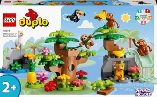 10973 LEGO® DUPLO® Дикие животные Южной Америки  цена и информация | Конструкторы и кубики | pigu.lt