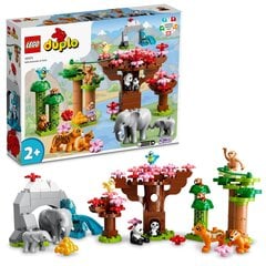 10974 LEGO® DUPLO Laukiniai Azijos gyvūnai kaina ir informacija | Konstruktoriai ir kaladėlės | pigu.lt