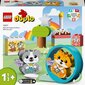 10977 LEGO® DUPLO Mano pirmasis šuniukas ir kačiukas su garsais kaina ir informacija | Konstruktoriai ir kaladėlės | pigu.lt