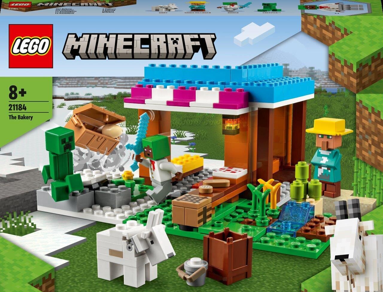 Пекарня 21184 LEGO® Minecraft™ цена | pigu.lt