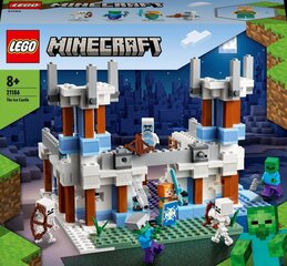 21186 LEGO® Minecraft Ледяной замок цена и информация | Конструкторы и кубики | pigu.lt