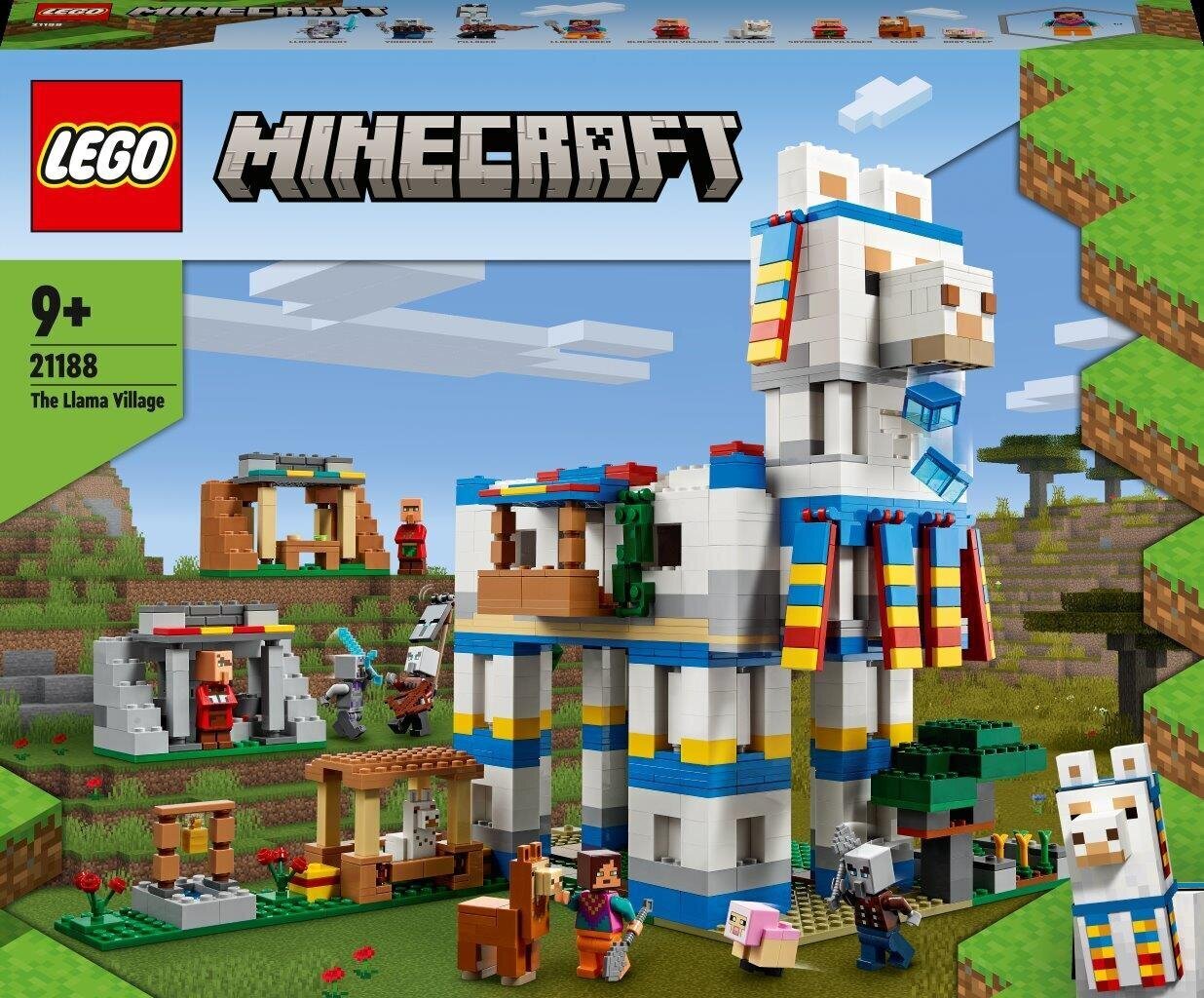 21188 LEGO® Minecraft Lamų kaimas kaina | pigu.lt