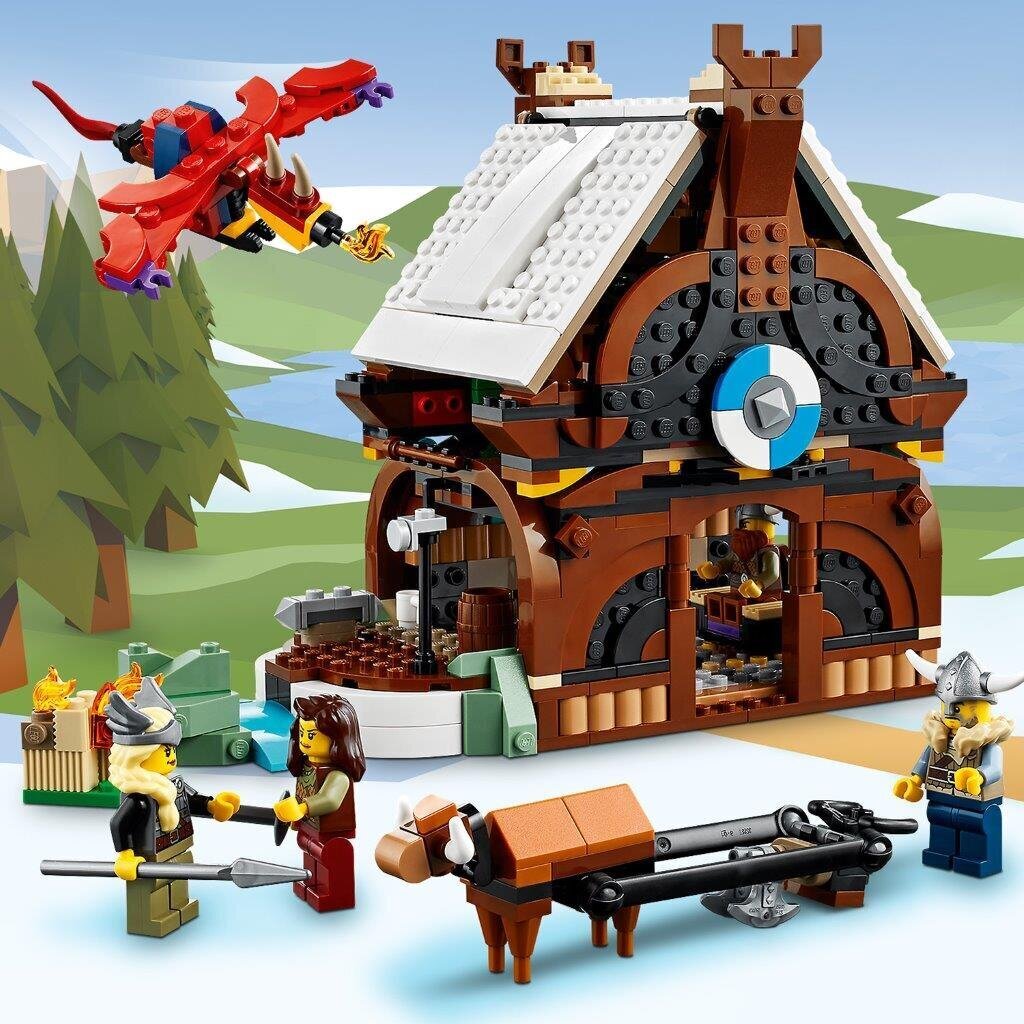 31132 LEGO® Creator Корабль викингов и змея Мидгард цена | pigu.lt