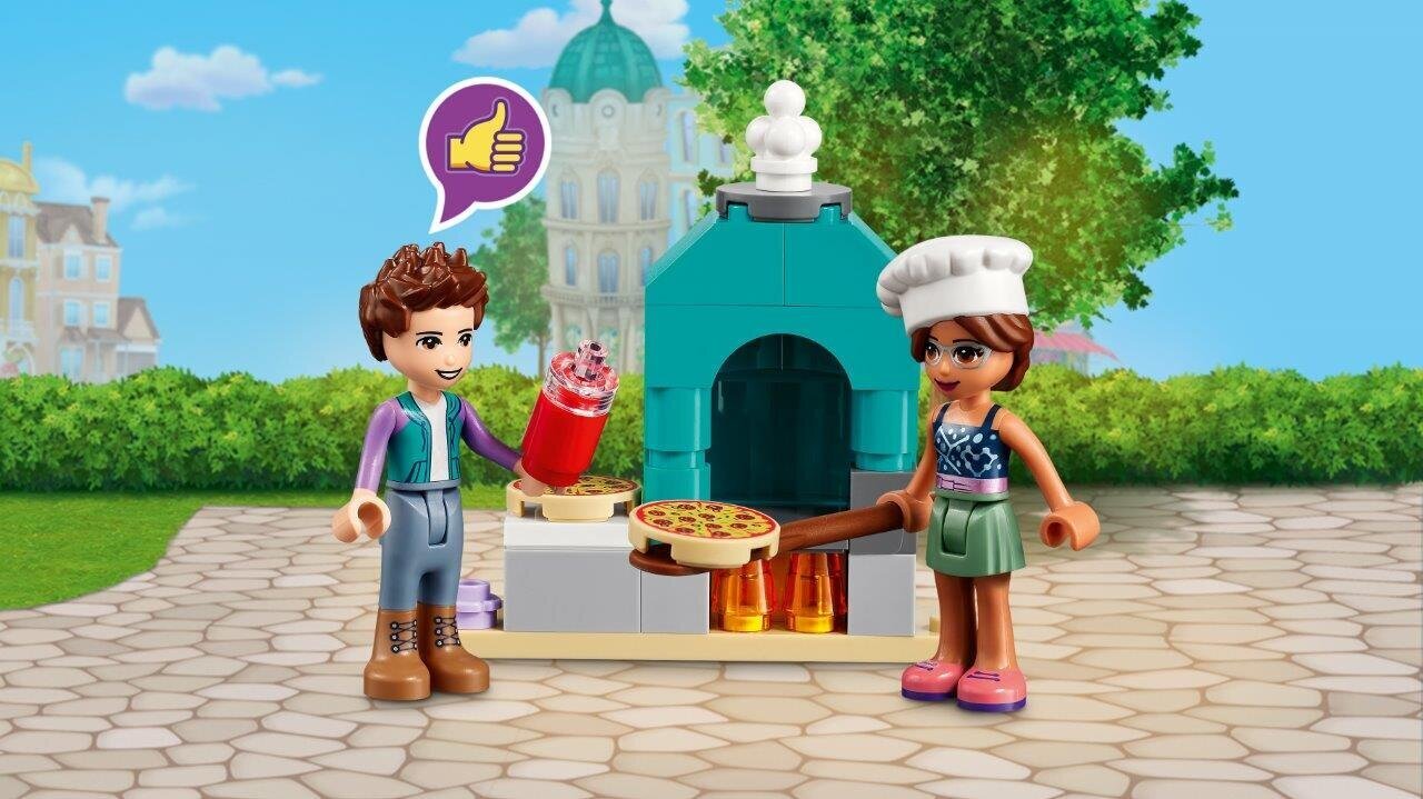 41705 LEGO® Friends Hartleiko miesto picerija kaina ir informacija | Konstruktoriai ir kaladėlės | pigu.lt