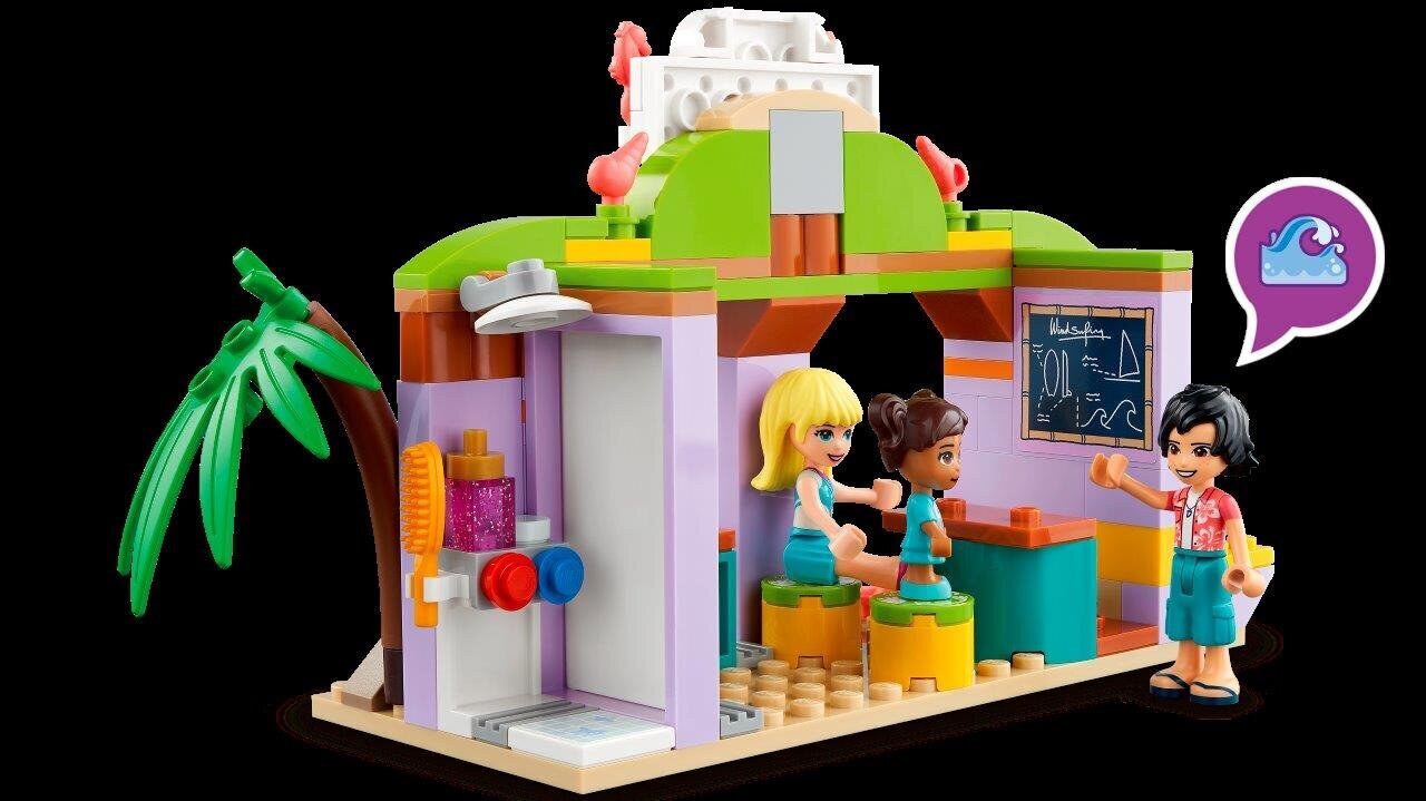41710 LEGO® Friends Banglentininkų paplūdimio pramogos kaina ir informacija | Konstruktoriai ir kaladėlės | pigu.lt
