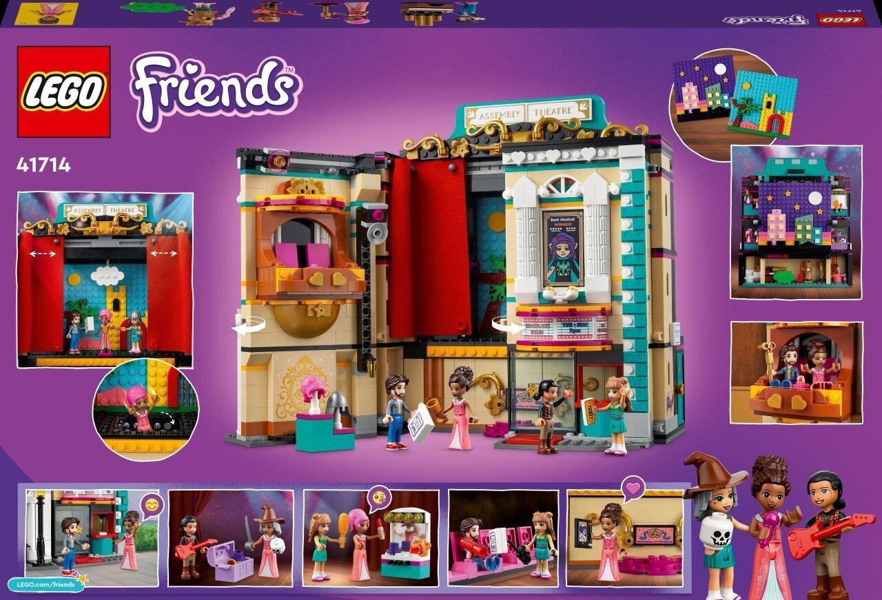41714 LEGO® Friends Andrėjos teatro mokykla kaina ir informacija | Konstruktoriai ir kaladėlės | pigu.lt