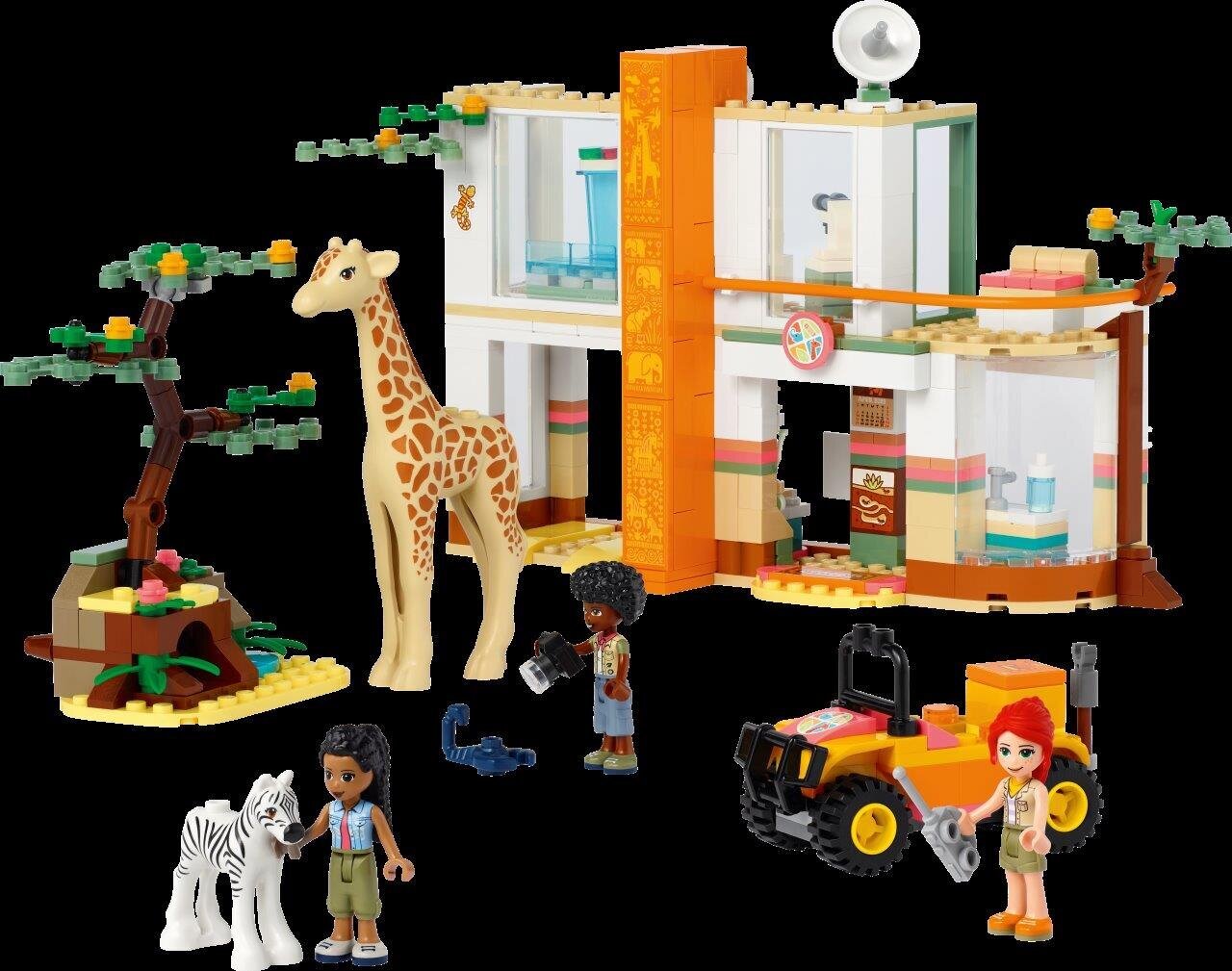 41717 LEGO® Friends Mijos laukinės gamtos gelbėjimo misija kaina ir informacija | Konstruktoriai ir kaladėlės | pigu.lt