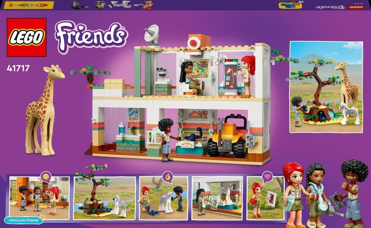 Миссия по спасению дикой природы Мии 41717 LEGO® Friends цена | pigu.lt