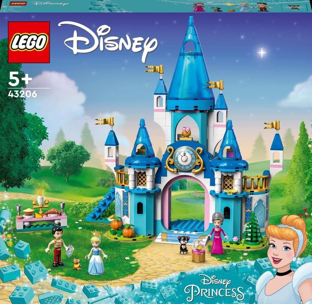 43206 LEGO® Disney Princess ™ Замок Золушки и очаровательного принца цена |  pigu.lt