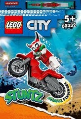 60332 LEGO® City Stunt Смелый мотоцикл каскадера-скорпиона цена и информация | Конструкторы и кубики | pigu.lt