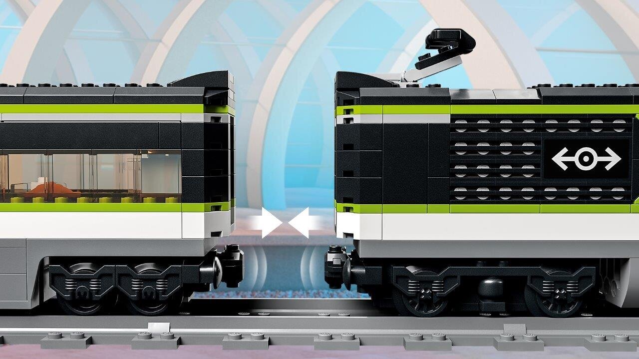 Скоростной пассажирский поезд 60337 LEGO® City Trains цена | pigu.lt