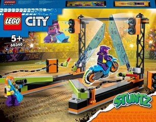 60340 LEGO® City Stunt Трюковое испытание с клинками цена и информация | Конструкторы и кубики | pigu.lt
