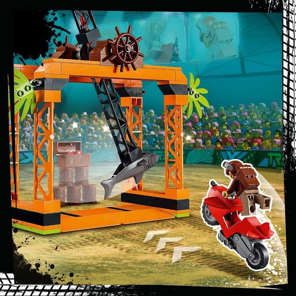 60342 LEGO® City Ryklio užpuolimo kaskadininkų iššūkis kaina ir informacija | Konstruktoriai ir kaladėlės | pigu.lt