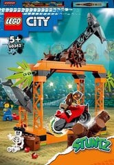 60342 LEGO® City Stunt Трюковое испытание Нападение акулы цена и информация | Конструкторы и кубики | pigu.lt