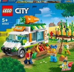 60345 LEGO® City Farm автобус с фермерскими товарами цена и информация | Конструкторы и кубики | pigu.lt