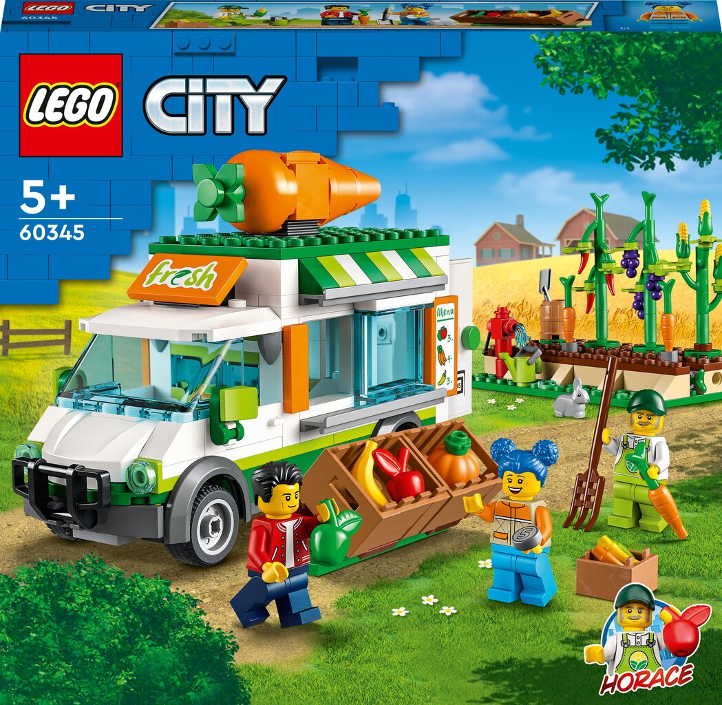 60345 LEGO® City Farm автобус с фермерскими товарами цена | pigu.lt