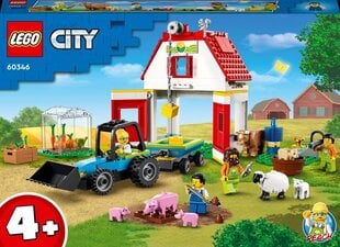 60346 LEGO® City Farm Хлев и животные на ферме цена и информация | Конструкторы и кубики | pigu.lt